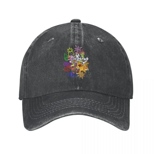 Digimon And Crests Baseball Cap