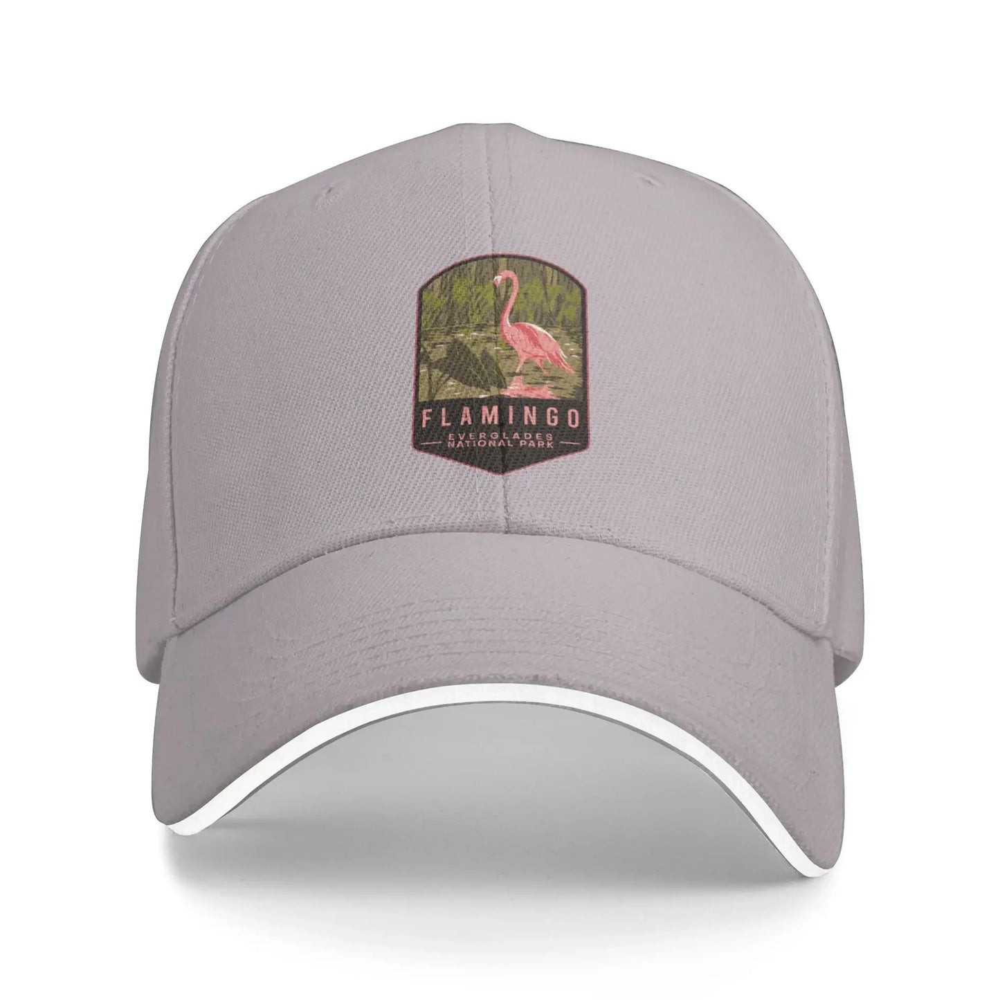 Everglades National Park Flamingo Summer Baseball Caps Women  Adult Male