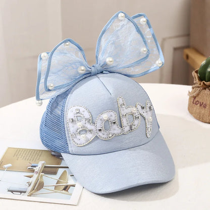 New Cartoon Children Baseball Cap Kids Girls Sun Hat Adjustable