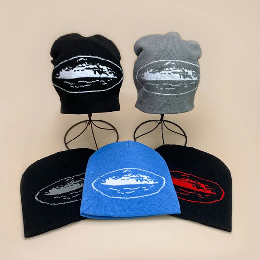 New Retro European American Knitted Hat