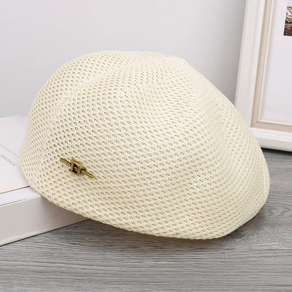 Women's Korean Style Fashion Thin Beret Hat