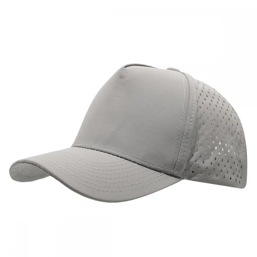 New Five-Ply Laser Perforated Quick-Drying Cap Breathable Sports Visor Cap