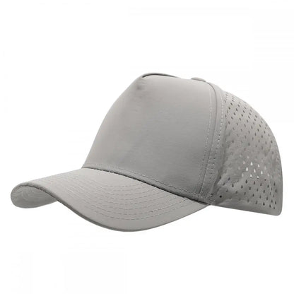New Five-Ply Laser Perforated Quick-Drying Cap Breathable Sports Visor Cap