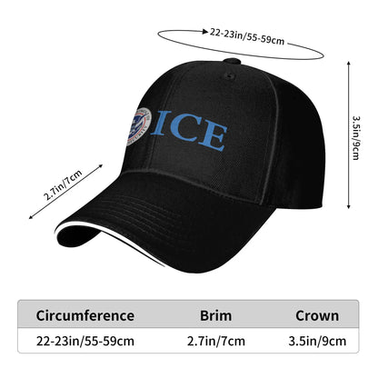 Immigration And Customs Enforcement Ice Casual Baseball Cap Hiking Fishing