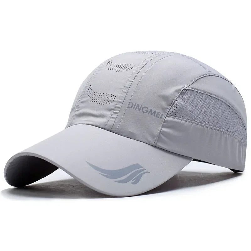 Summer Brand For Men Sports Running Sweat Baseball Cap Male Canada Golf Quick Dry Women Kpop Solid Snapback Bone Mesh Hat