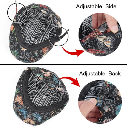 Peaky Blinders 2026 Korea Beret Women Vintage Butterfly Embroidery Berets