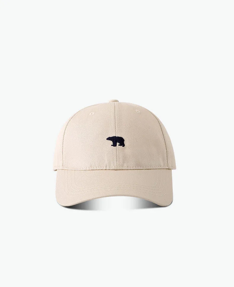 Stylish Bear Embroidered Baseball Cap Sun Protective Breathable Adjustable Ideal Casual Hat Unisex Baseball Cap