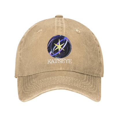 Washed Baseball Cap Katseye Cover Logo Summer Hip Hop Hats