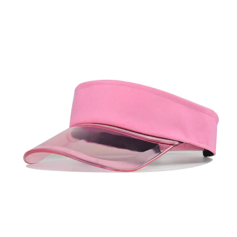 Fashion Sports UV Protection Leopard Print Visor Cap