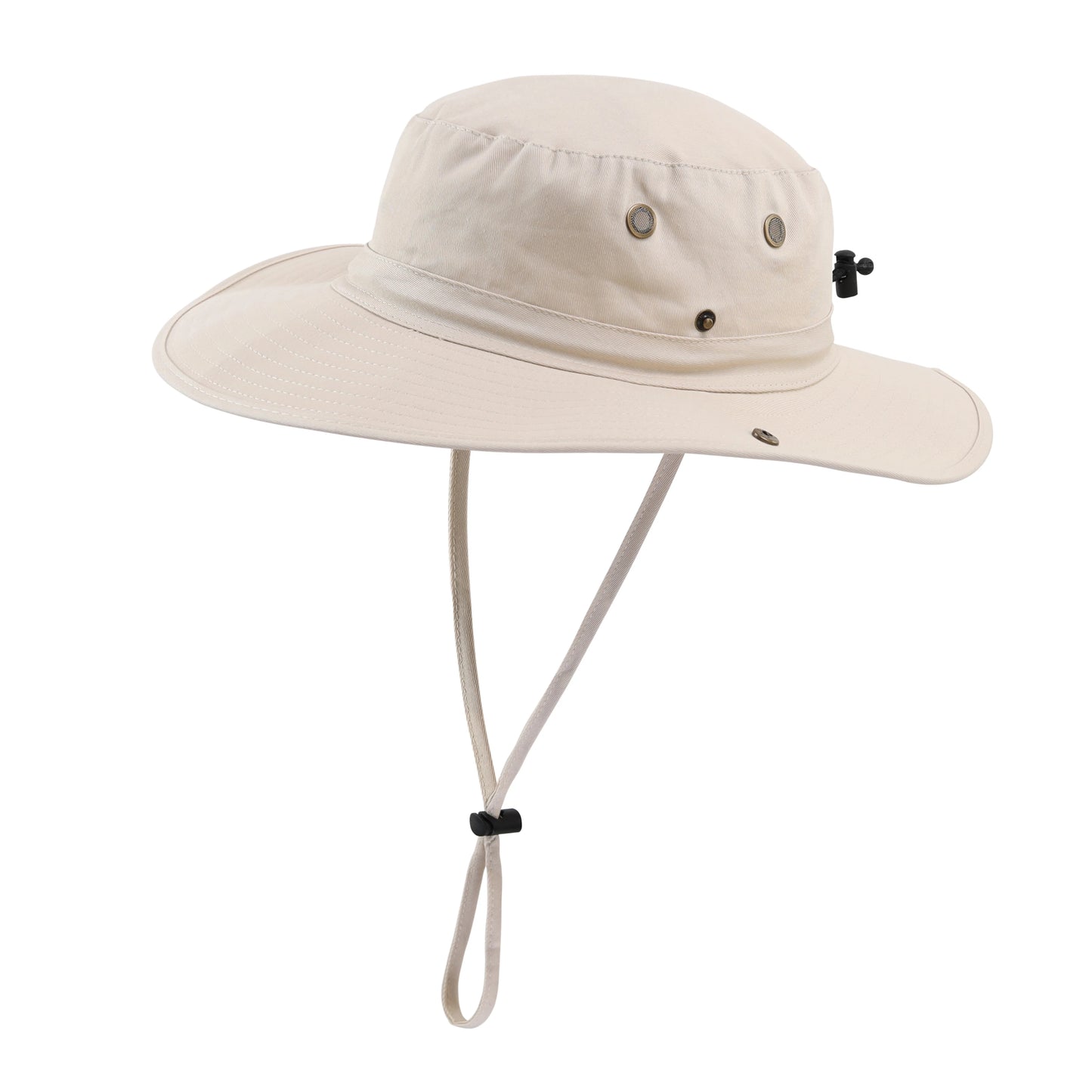 Men's Women Boonie Sun Hat Wide Brim Adjustable Breathable Cotton Safari Hat