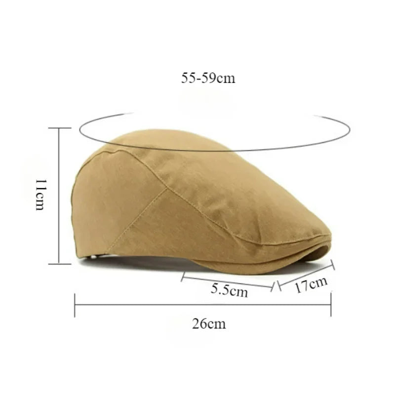 New Spring Candy Color Berets Caps For Women British