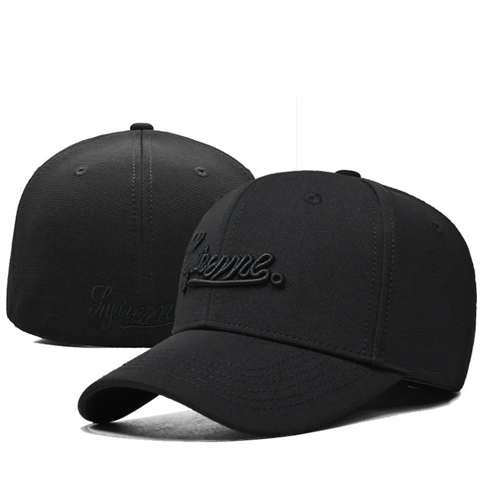 Superme Embroidered Full Closed Fitted Cap Hat