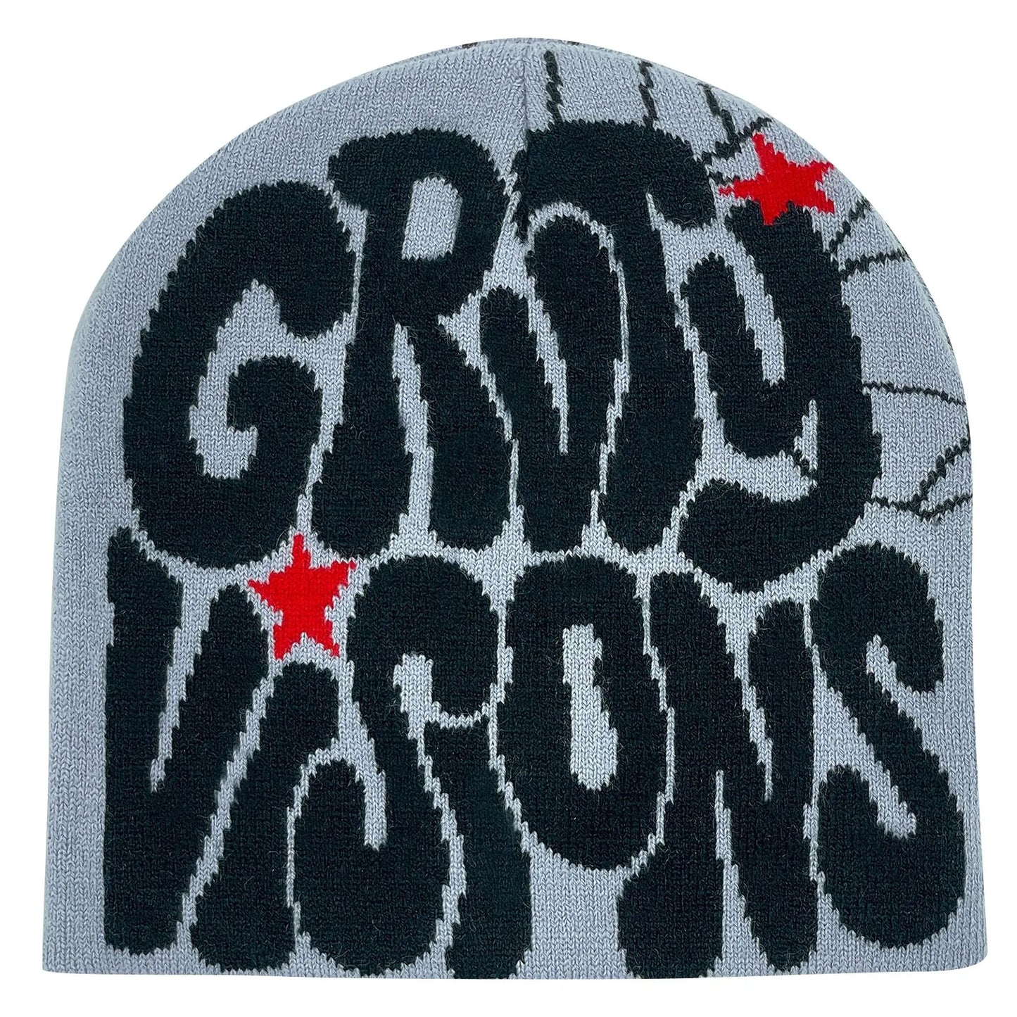Unisex Knitted Hats Trendy Letter Pattern Popular Hip-Hop Hats