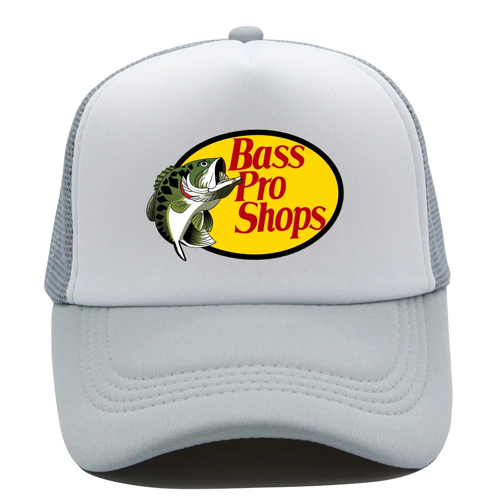 Fashion Fish Trucker Caps Men Funny Fishing Printing Hat Baseball Cap