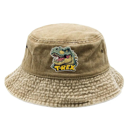 2026 Jurassic Park Bucket Cap Distressed Hats Cap Dinosaur Men Retro Outdoor
