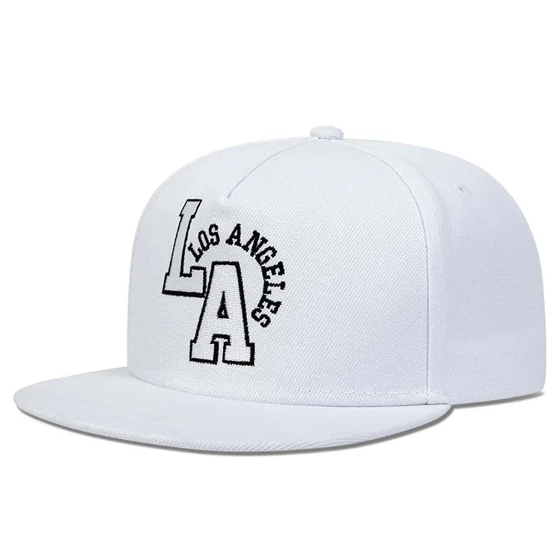 Letter Embroidery Baseball Cap Los Angeles Hip Hop Snapback Hat
