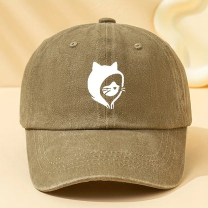 Cat Printed Baseball Caps making them perfect for outdoor sports, camping, and casual wear