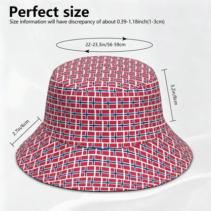 Norway Fisherman Hats Bucket Cap Country Travel