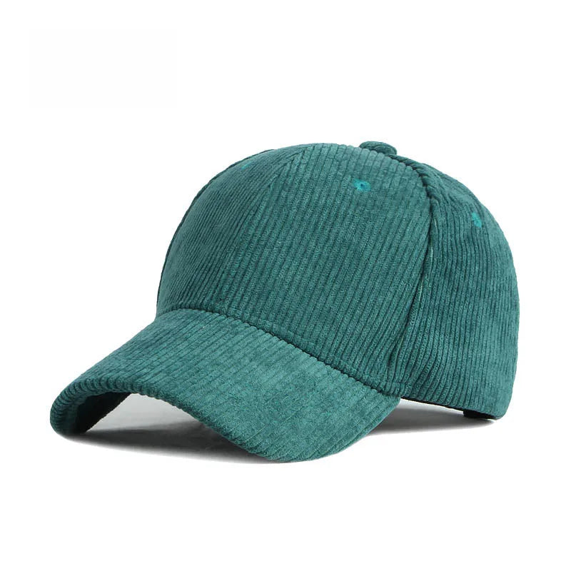 Fashion False Suede Baseball Caps For Men Women Autumn Winter
