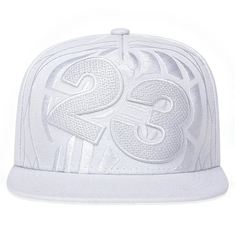 Unisex 23 Basketball Embroidery Hip-hop Hats Spring And Autumn