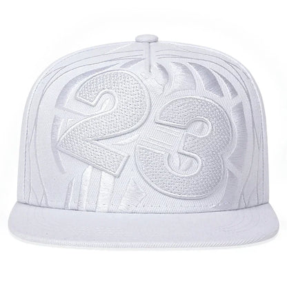Unisex 23 Basketball Embroidery Hip-hop Hats Spring And Autumn