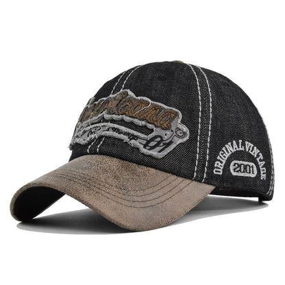 Four Seasons Denim Baseball Cap Men's