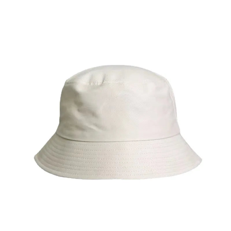 Fashion Bucket Hats Solid Panama Sunscreen Fisherman Cap Outdoor Beach Sun Cap Hat For Women Men