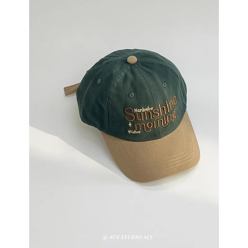 Retro Letter Baseball Cap