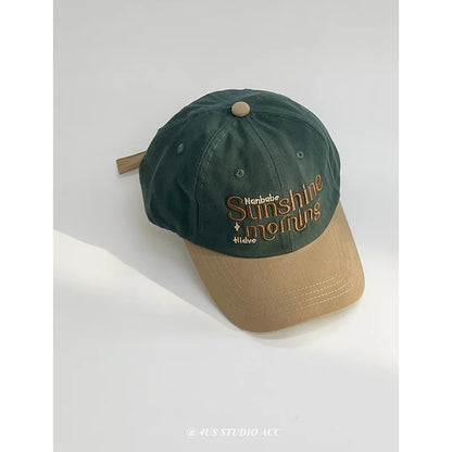 Retro Letter Baseball Cap