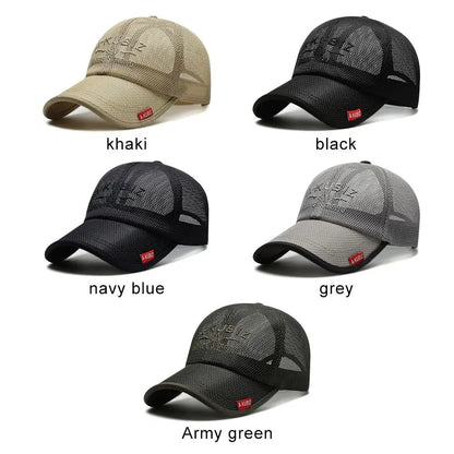 Fashion Mesh Baseball Cap Summer Caps Quick Dry Cooling Hat