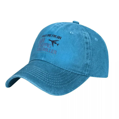 Trust Me Washed Baseball Cap I am An Air Traffic Controller Casual