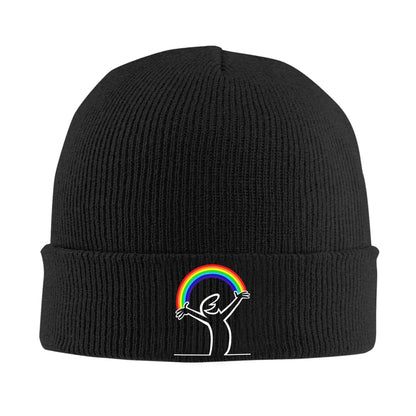 Women Men Autumn Winter Hat Acrylic Crochet Caps