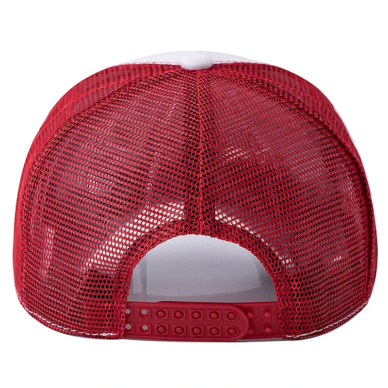 Unisex Station Letter Summer Fishing Cap