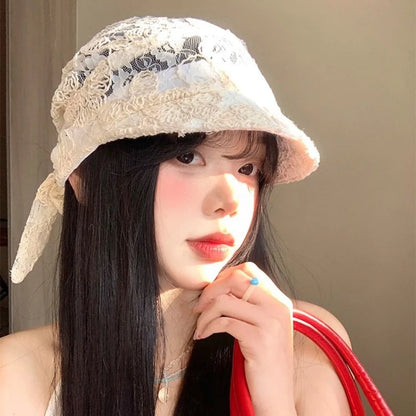Simple Rural Style Headscarf Baseball Hat