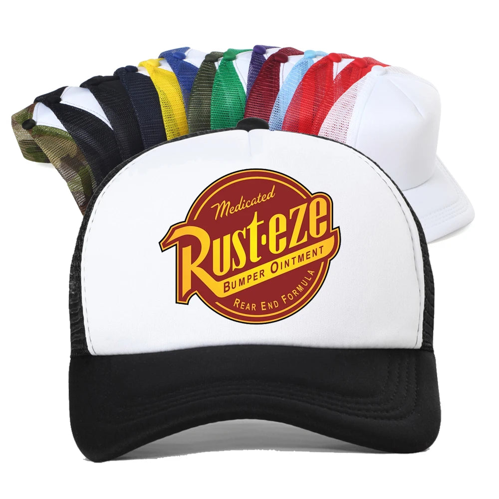 Lightning McQueen Rusteze Funny Y2K Baseball Cap