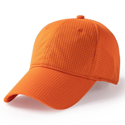 Breathable Quick-Dry Athletic Mesh Long Peak Baseball Cap Summer for Men And Women