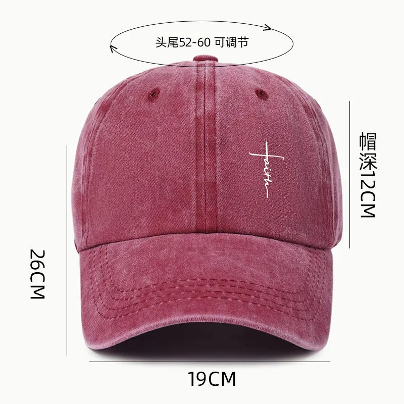 Men's And Women's Universal Cross-Print Baseball Cap