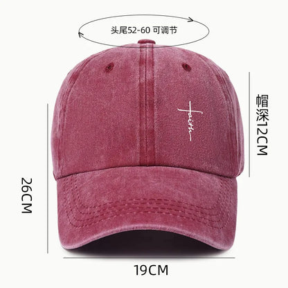 Men's And Women's Universal Cross-Print Baseball Cap