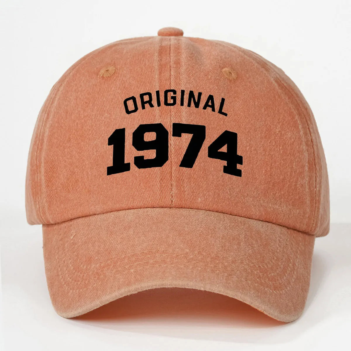 Personalized Cotton Original Born In 1974 Funny Birthday Gift Baseball Cap