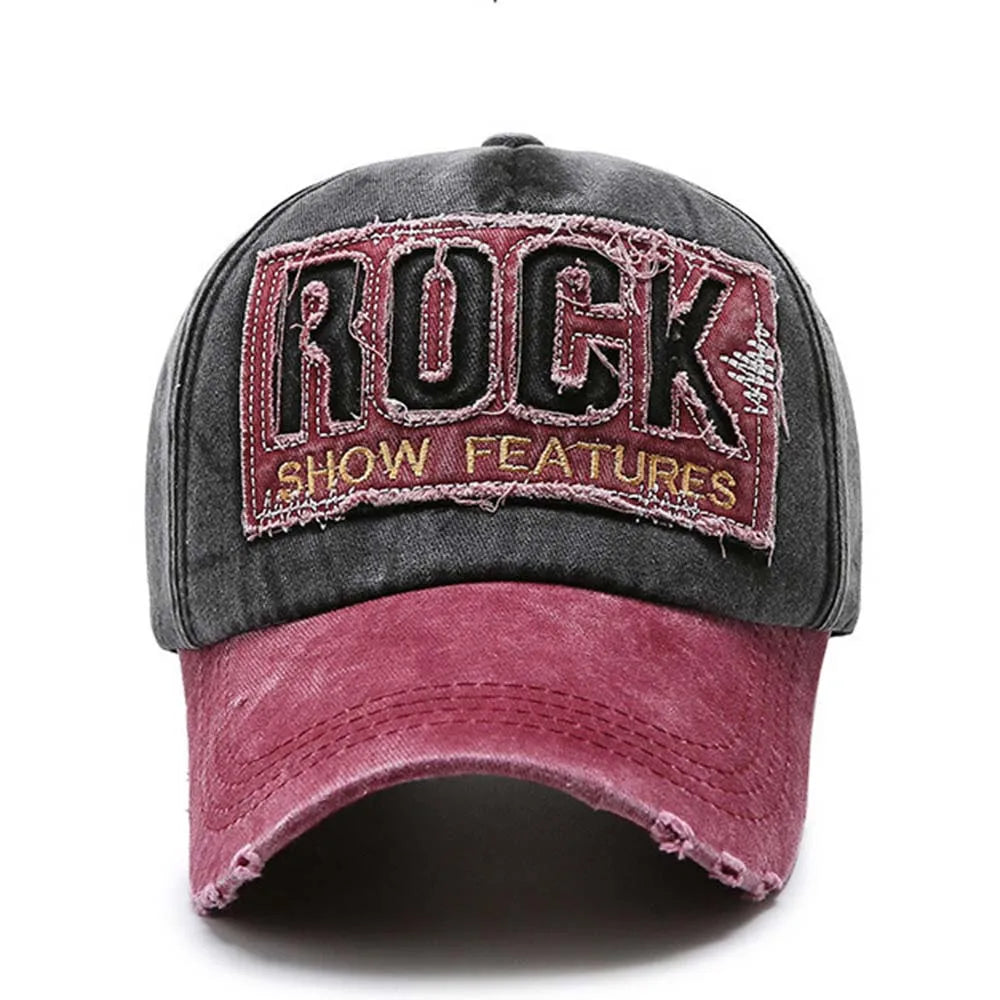 Men's And Women's Fashion Shabby Denim Baseball Cap