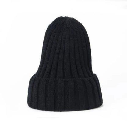 New Beanies Women Solid Knitted Warm Soft Trendy Hats