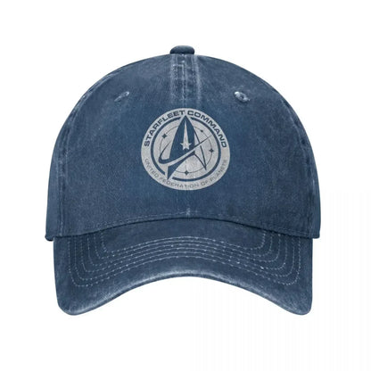 Y2K Stars Treks Baseball Caps Retro Distressed Washed Baseball Hat Men Women