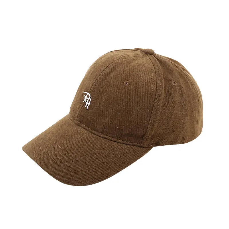 Unisex RH Letter Embroidery Baseball Cap Summer Casual Hat Outdoor Shade Adjustable Hip Hop Hats