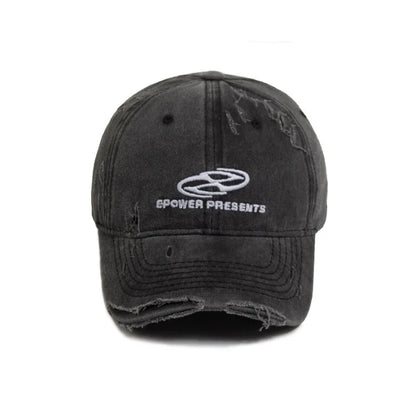 American Retro Washed Distressed Women's Baseball Cap