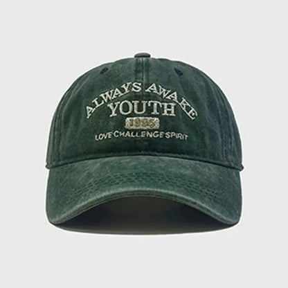 Cotton Retro Vintage Baseball Cap Men Women Denim