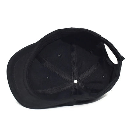 Casual Short Brim Baseball Cap Adjustable Cotton Sunscreen Hat