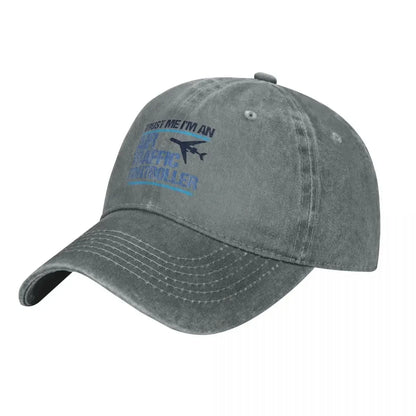 Trust Me Washed Baseball Cap I am An Air Traffic Controller Casual