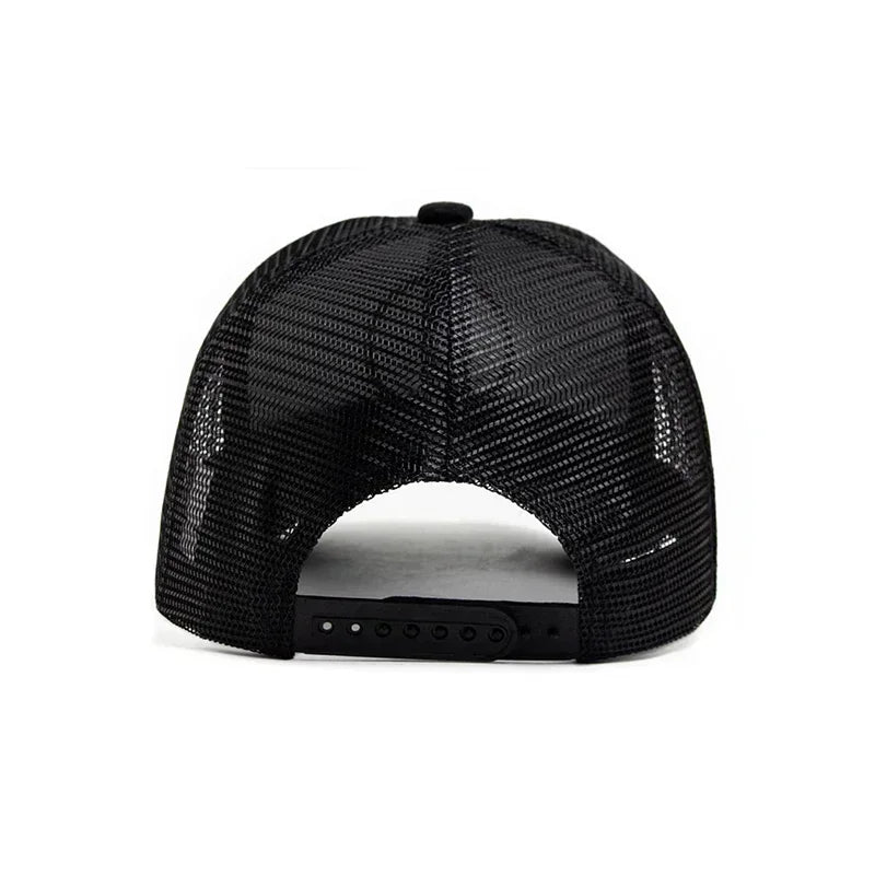 Summer Baseball Cap Unisex Breathable Mesh Snapback Hat Dad Hat for Men Women