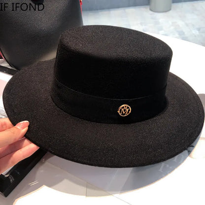 Fedora Hats For Women Fashion Elegant Bowler Dress Caps