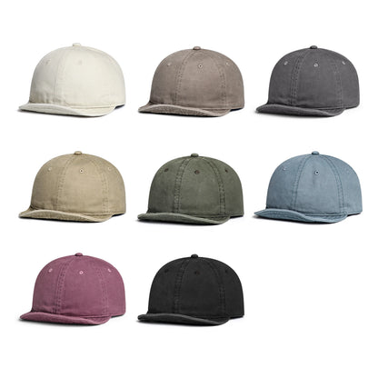 Retro Workwear Style Backdrop Baseball Cap For Men And Women